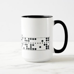 Taza de la cinta perforada