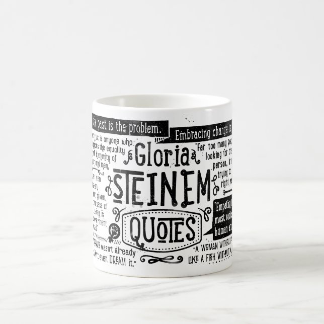 Taza de la CITA de Gloria Steinem (Centro)
