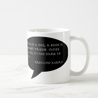 Taza de la cita de Groucho Marx