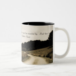 Taza de la cita de Robert Frost