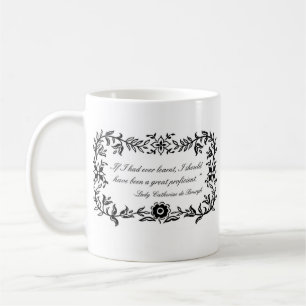 Taza de la cita de señora Catherine del orgullo y