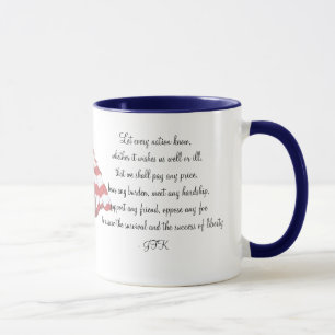 Taza de la cita del KRW JFK