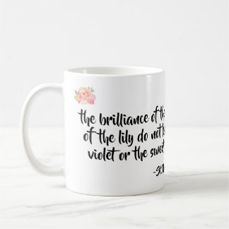 Taza de la cita del St. Teresa