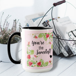 Taza de la Combinación Más Dulce de Fresa