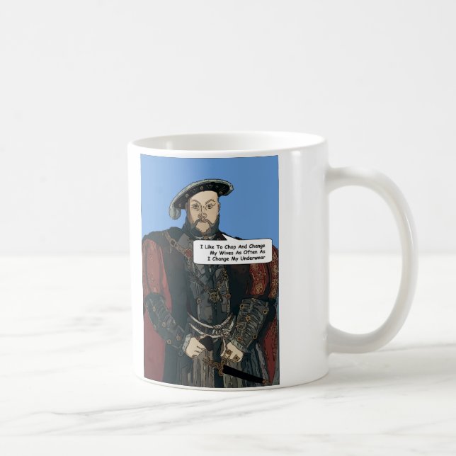Taza de la comedia del rey Enrique VIII (Derecha)
