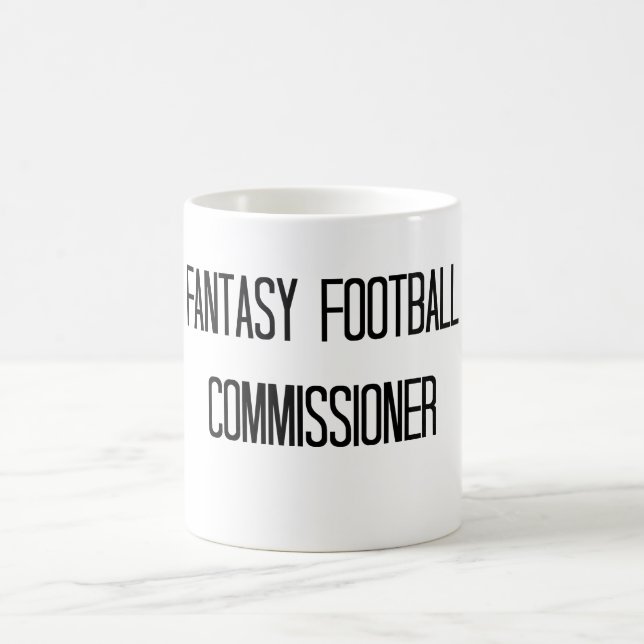 taza de la comisión del fútbol de la fantasía (Centro)