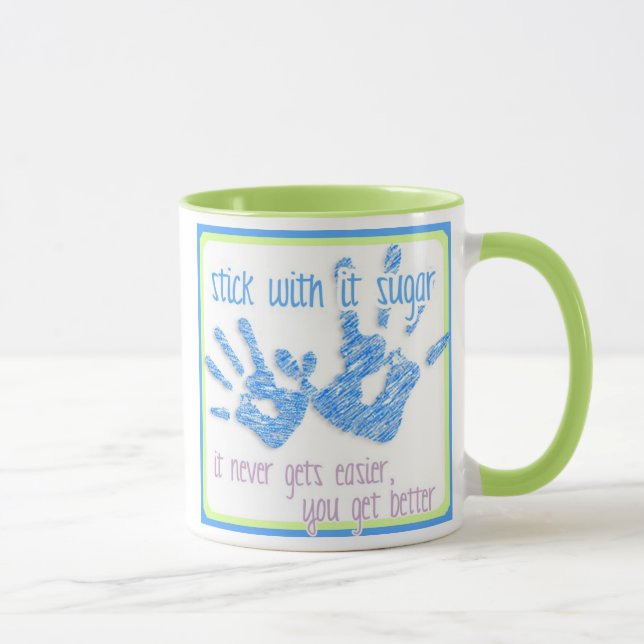 Taza de la conciencia de la diabetes (Derecha)