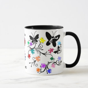 Taza de la conciencia del autismo