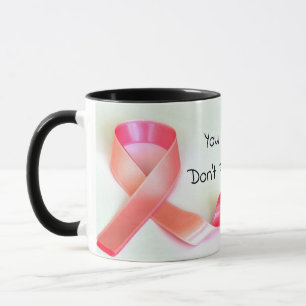 taza de la conciencia del cáncer de pecho 11oz po