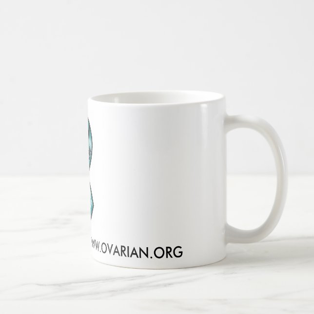 Taza de la conciencia del cáncer ovárico (Derecha)