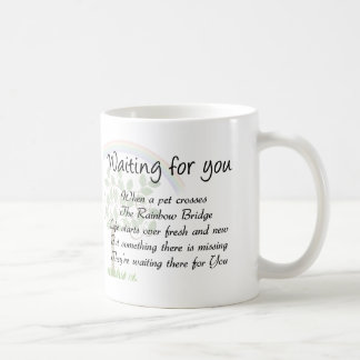 Taza de la condolencia de la pérdida del mascota