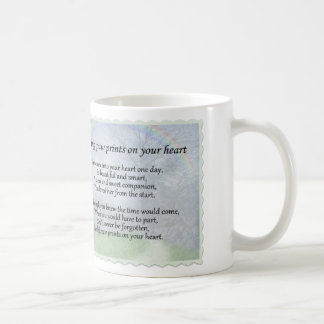 Taza de la condolencia del mascota para el mascota
