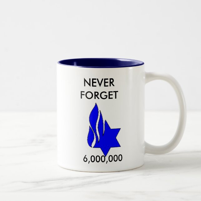 Taza de la conmemoración del holocausto (Derecha)