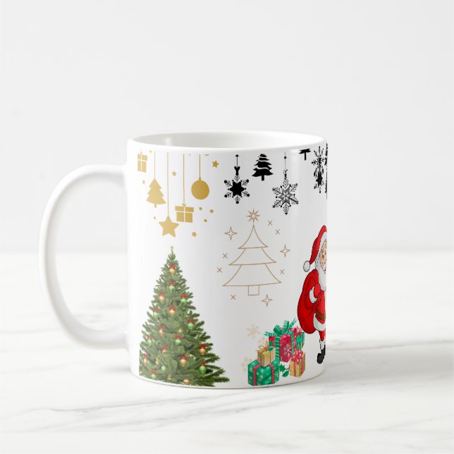 Taza de la Copa de Año Nuevo con Mejores Deseos (Izquierda)