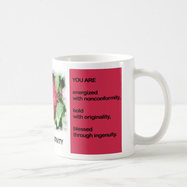 Taza de la creatividad del alma (Derecha)