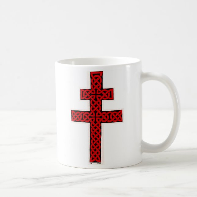 Taza de la cruz de Lorena del Celtic (Derecha)