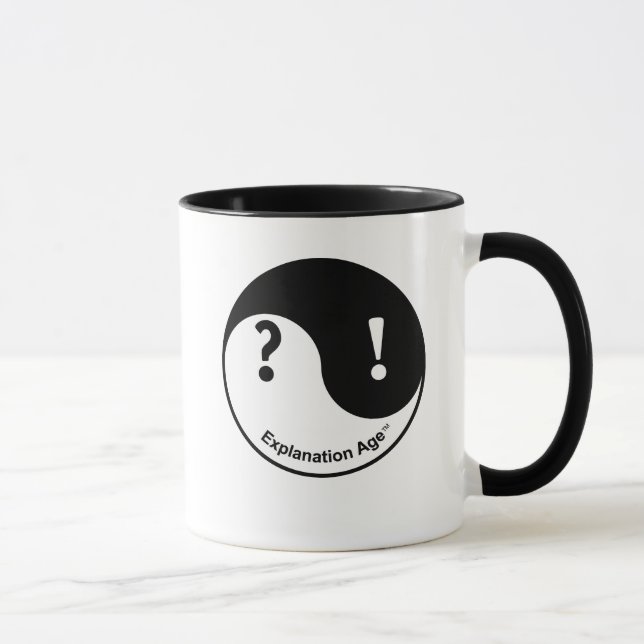 Taza de la curiosidad y de la convicción (Derecha)