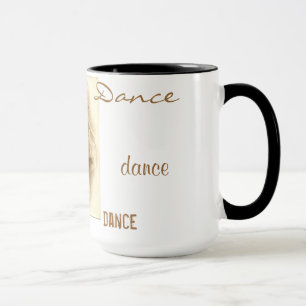 Taza de la danza de los bailarines de ballet del