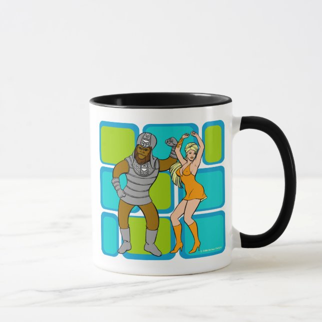 Taza de la danza del mono (Derecha)