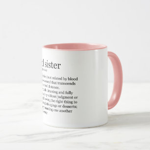 Taza de la definición de diccionario de la herman