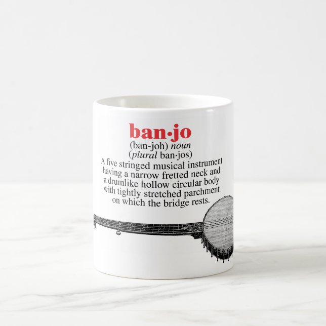 Taza de la definición del banjo (Centro)