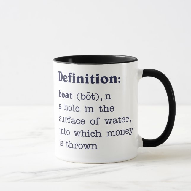 Taza de la definición del barco (Derecha)
