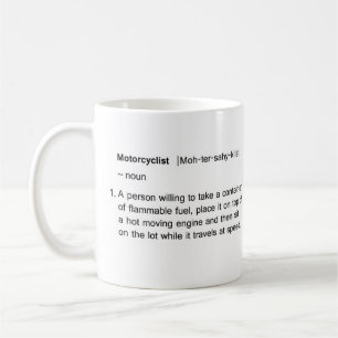 Taza de la definición del "diccionario" del