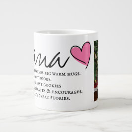 Taza de la descripción de Nana con la imagen