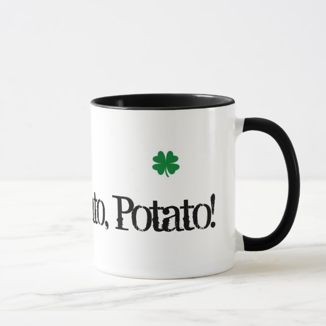 Taza de la "difamación irlandesa" (Derecha)