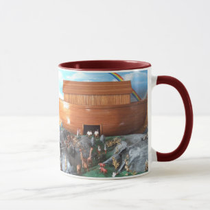 Taza de la diorama de la arca de Noahs