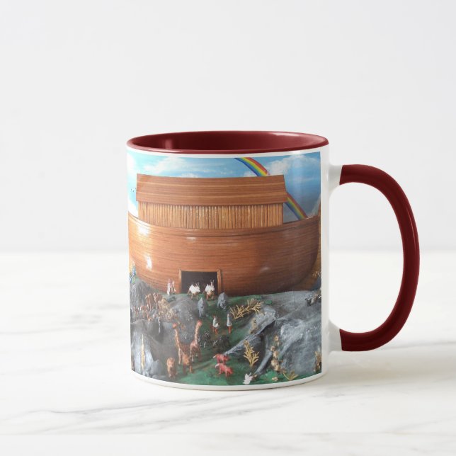 Taza de la diorama de la arca de Noahs (Derecha)