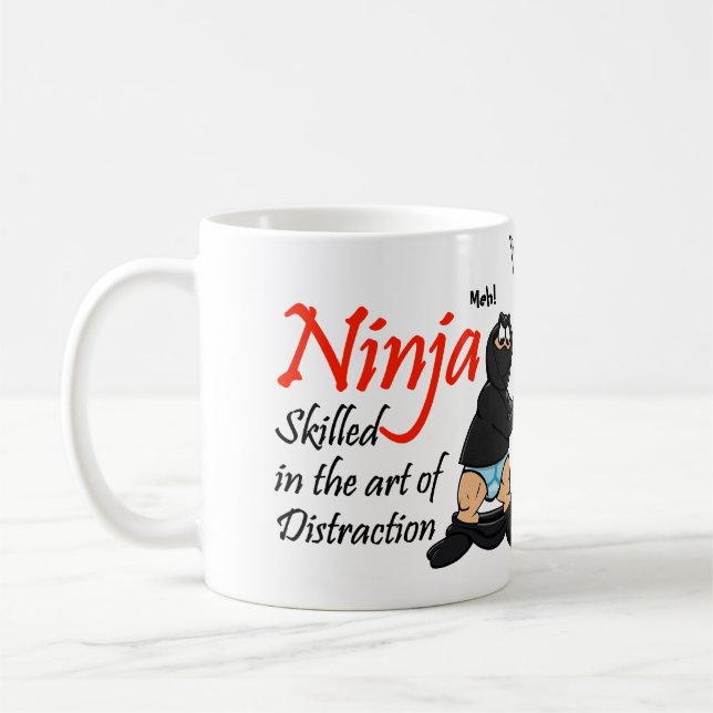 Taza de la distracción de Ninja (Izquierda)