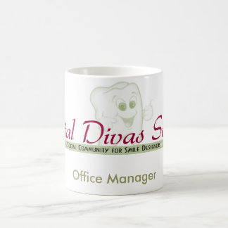 Taza de la diva para el administrador de oficinas