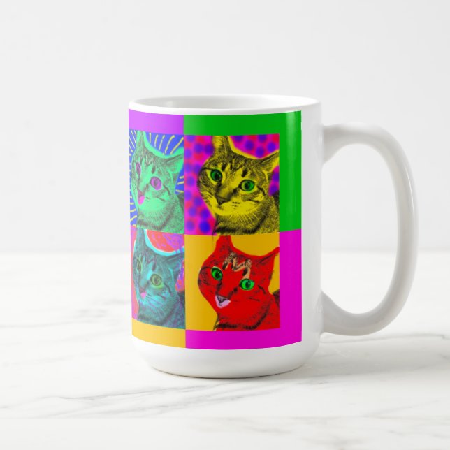 Taza de la diversión de los gatos de Marilyn (Derecha)