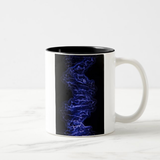 Taza de la doble hélice de la DNA (Derecha)
