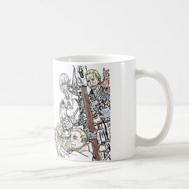 taza de la edad del dragón (Derecha)