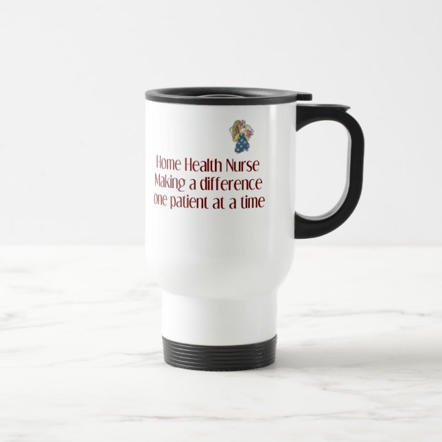 Taza de la enfermera de asistencias sanitarias a (Derecha)
