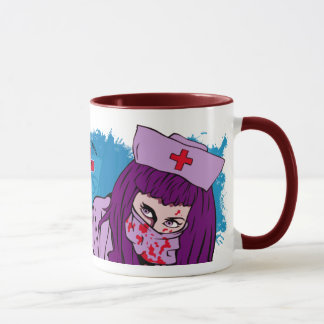 Taza de la enfermera del bloody mary