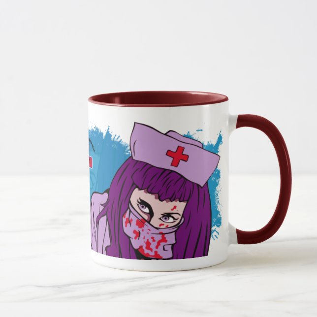 Taza de la enfermera del bloody mary (Derecha)