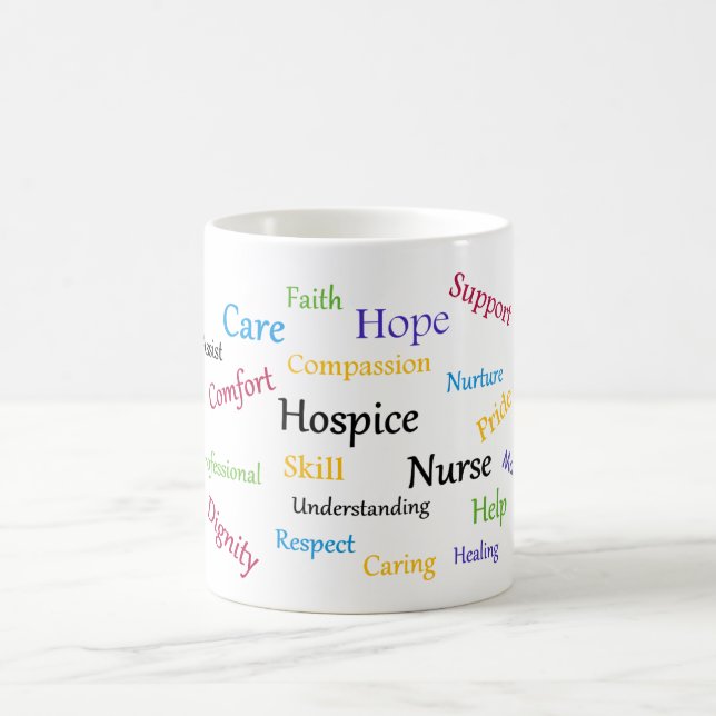 Taza de la enfermera del hospicio (Centro)