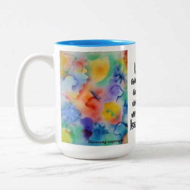 taza de la escritura de 15 onzas (Izquierda)