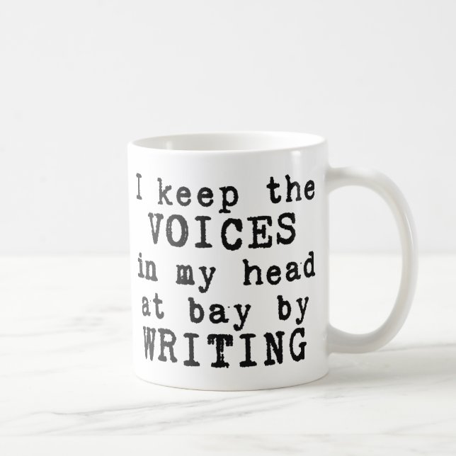 Taza de la escritura/de las voces (Derecha)