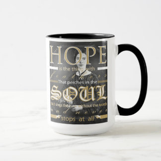Taza de la esperanza de Emily Dickinson