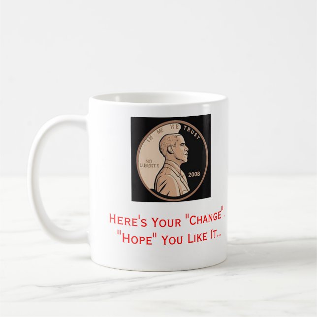 Taza de la esperanza y del cambio (Izquierda)
