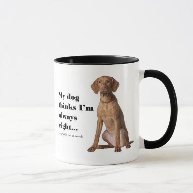 Taza de la esposa de Vizsla v (Derecha)