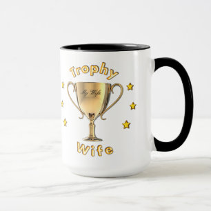 Taza de la esposa del trofeo