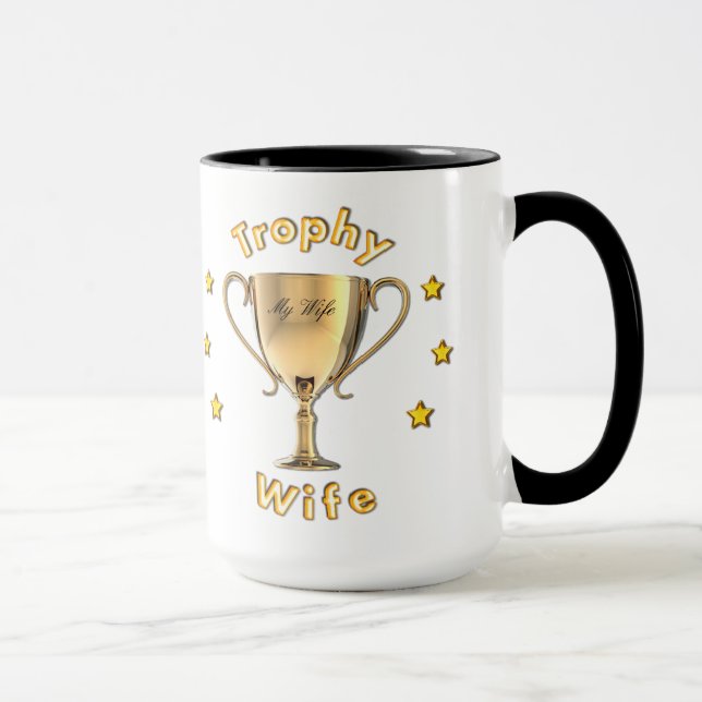 Taza de la esposa del trofeo (Derecha)