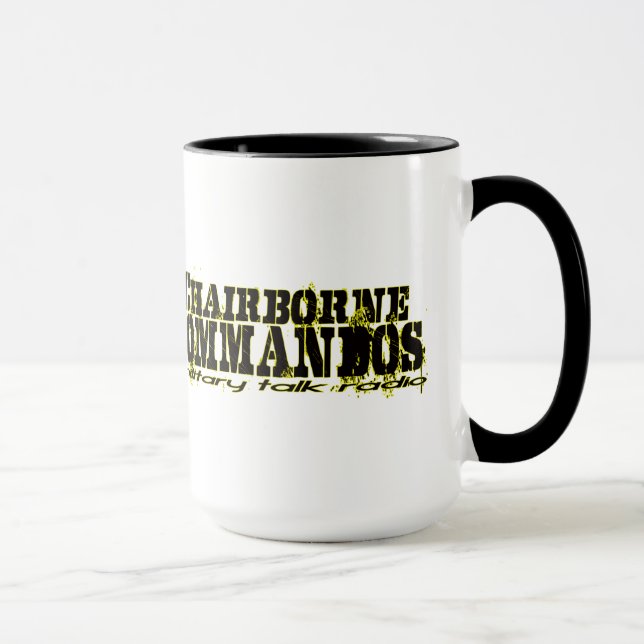 Taza de la esquina del resplandor del amarillo del (Derecha)