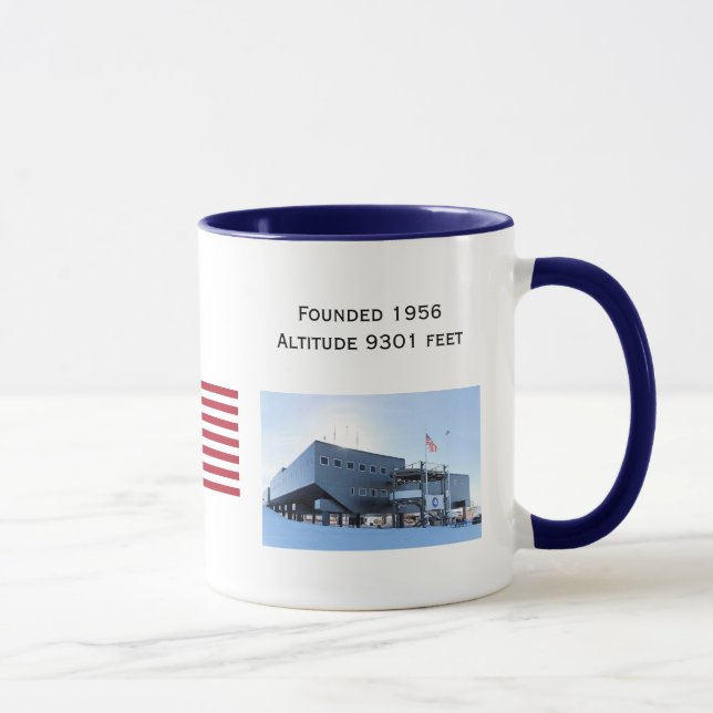 Taza de la estación de Amundsen-Scott South Pole (Derecha)