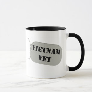 Taza de la etiqueta del veterinario de Vietnam